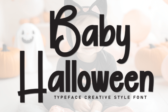 Baby Halloween Font for Creative Campaigns