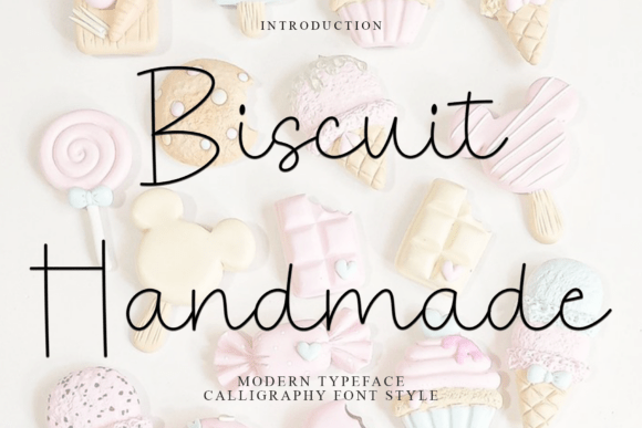 Biscuit Handmade Font for Business