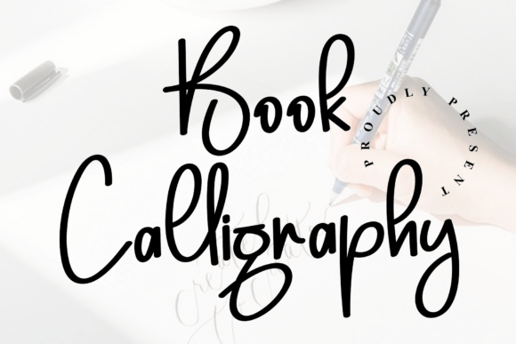 Book Calligraphy: A Font for Elegant Branding