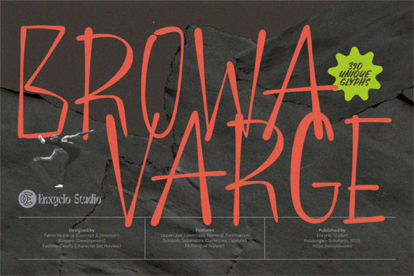 Browavarge: A Bold Display Font for Web Design