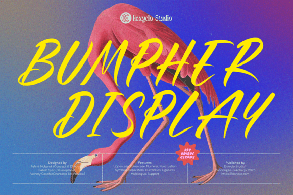 Bumpher: A Bold Font for Web Design