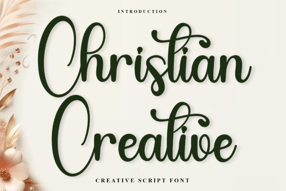 Christian Creative Font for Web Design