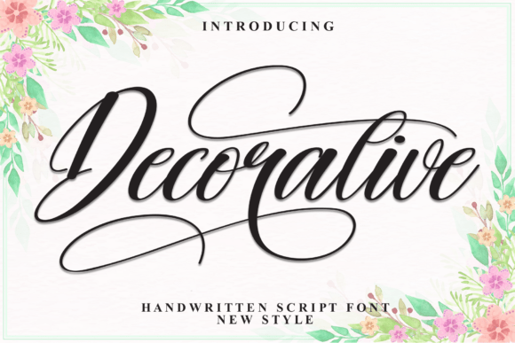 Decorative Font for Elegant Branding