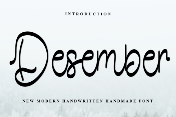 Desember: A Festive Font for Holiday Marketing