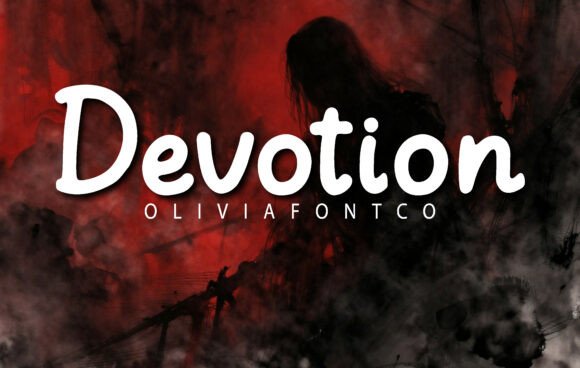 Devotion Font: Bold & Beautiful for Craft Creators