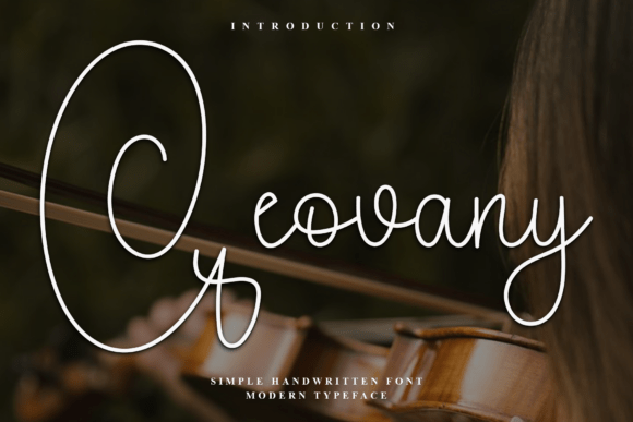Geovany: A Festive Typeface