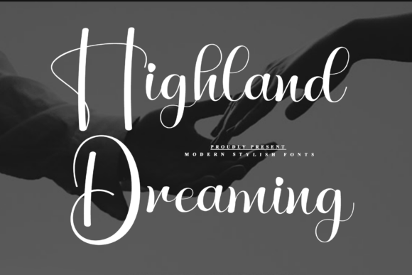 Highland Dreaming Font for Elegant Designs