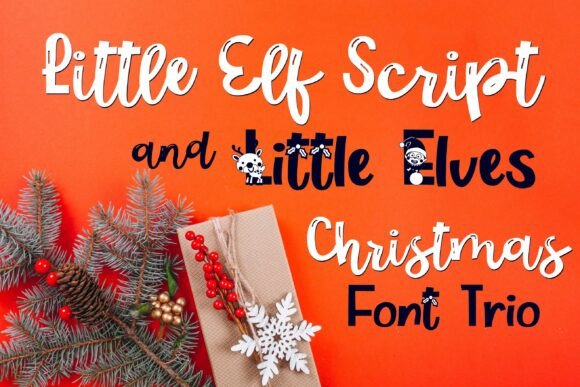 Little Elf Trio Font for Business