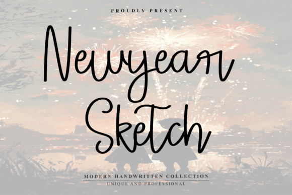 Newyear Sketch Font Review