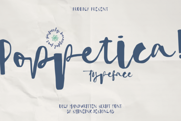 Poppetica: A Handwritten Font for Digital Expression