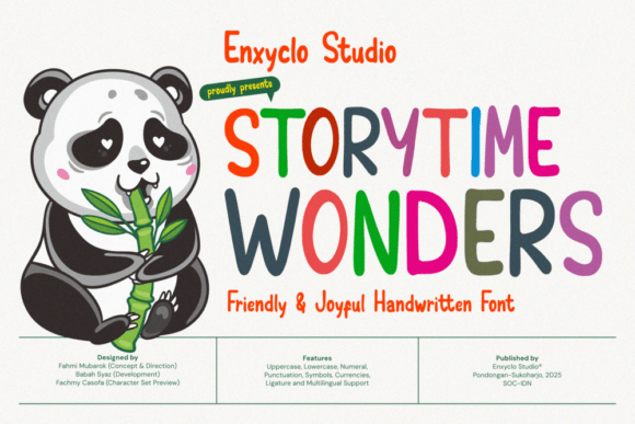 Storytime Wonders Font