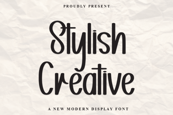 Stylish Creative Font for Web Design