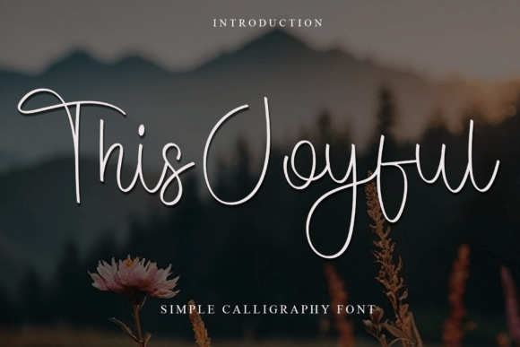 This Joyful Font