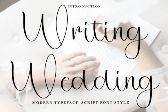 Writing Wedding Font for Business