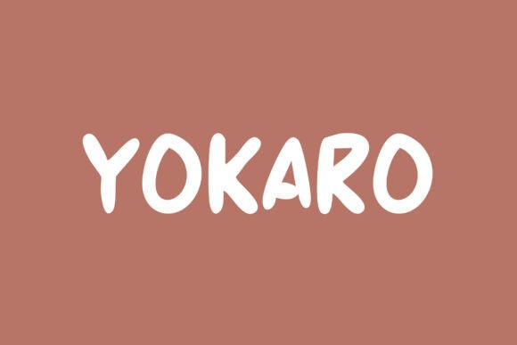 Yokaro: A Cheerful Font for Creative Web Design